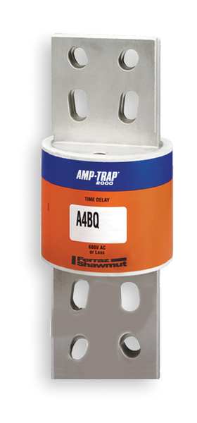 Fuse, Time Delay, 3,000 A, A4BQ Series, 600V AC, 500V DC, 10-3/4