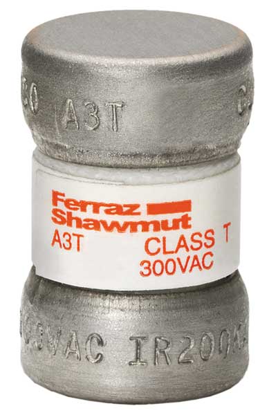 Fuse, Very Fast Acting, 40 A, A3T Series, 300V AC, 160V DC, 7/8