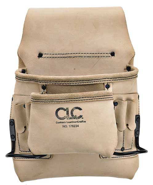 Tan Leather 8 Pockets