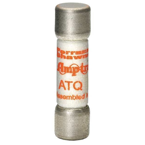 Fuse, Time Delay, 3-1/2A, ATQ Series, 500V AC, Not Rated, 1-1/2