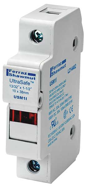 Fuse Block, Midget and CC Class, 30A, 1 Pol