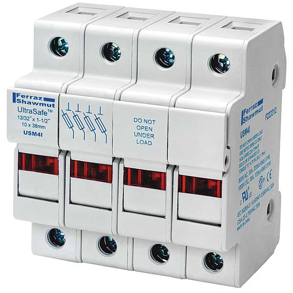 Fuse Block, Midget and CC Class, 30A, 4 Pol
