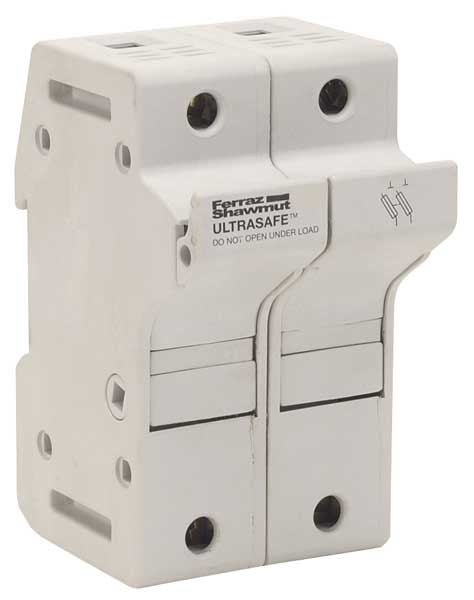Fuse Block, Industrial, 60A, 2 Pole