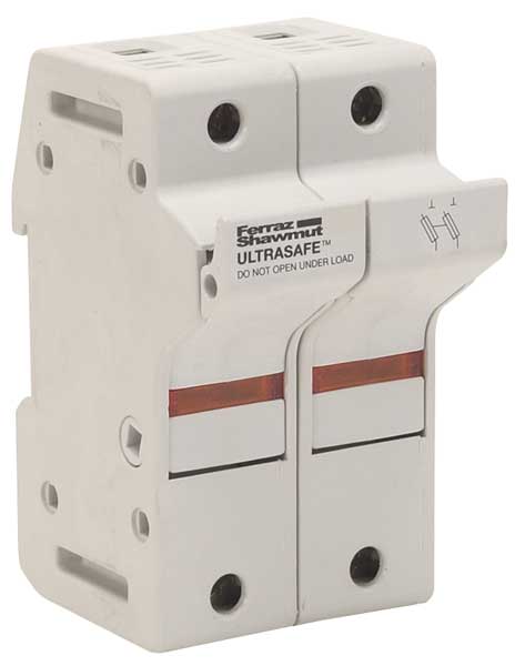 Fuse Block, Industrial, 60A, 2 Pole