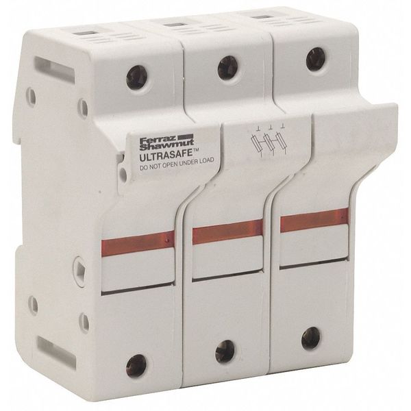 Fuse Block, Industrial, 60A, 3 Pole