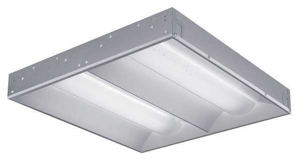LED Recessed Troffer, 3500K, 38W, 120-277V