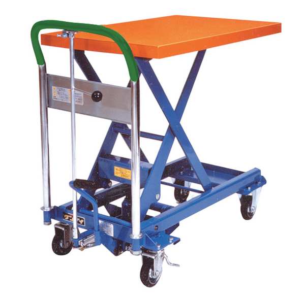 Scissor Lift Table, 550 lb. Cap, 19-3/4