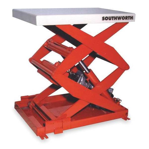Scissor Lift Table, 500 lb. Cap, 115V, 16