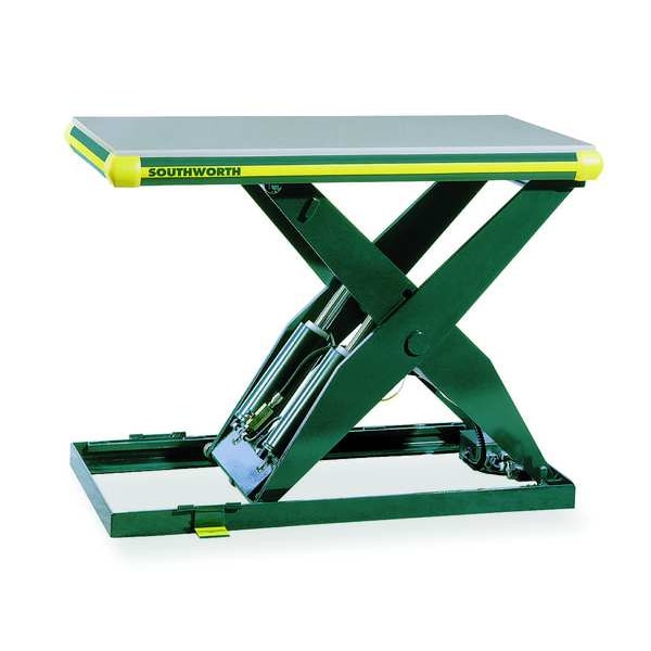 Scissor Lift Table, 2000 lb. Cap, 115V, 48
