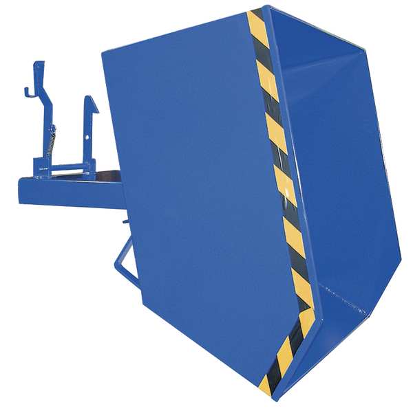 Hopper Lid, Black, Fits 1-1/2 cu. yd.