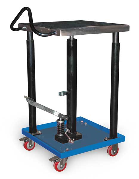 Hydraulic Lift Table, Load Cap. 500 lb.