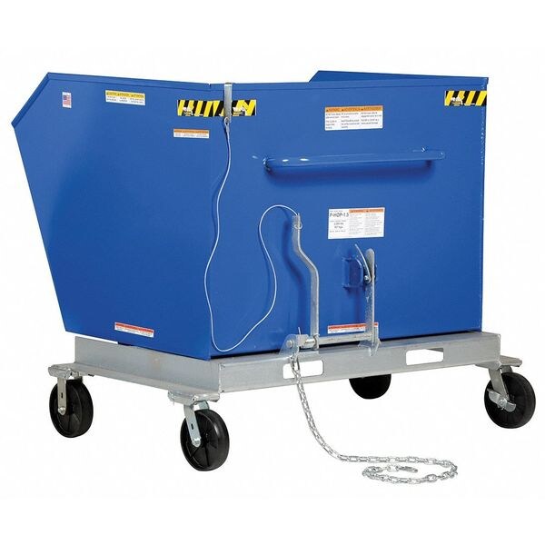 Portable Hopper, 1-1/2 cu. yd, 2000 lb