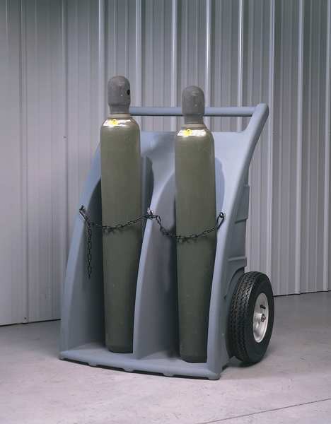 Gas Cylinder Truck, 2 Cylinder, 500 lb.