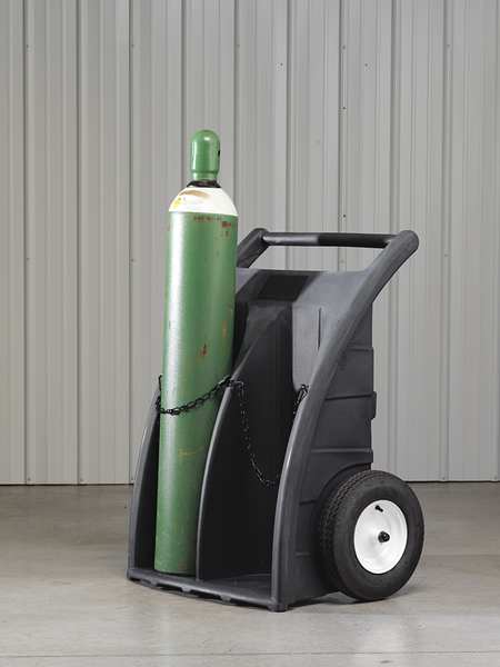 Gas Cylinder Truck, 2 Cylinder, 500 lb.