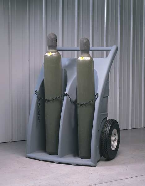 Gas Cylinder Truck, 2 Cylinder, 500 lb.