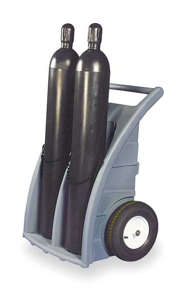 Gas Cylinder Truck, 2 Cylinder, 500 lb.