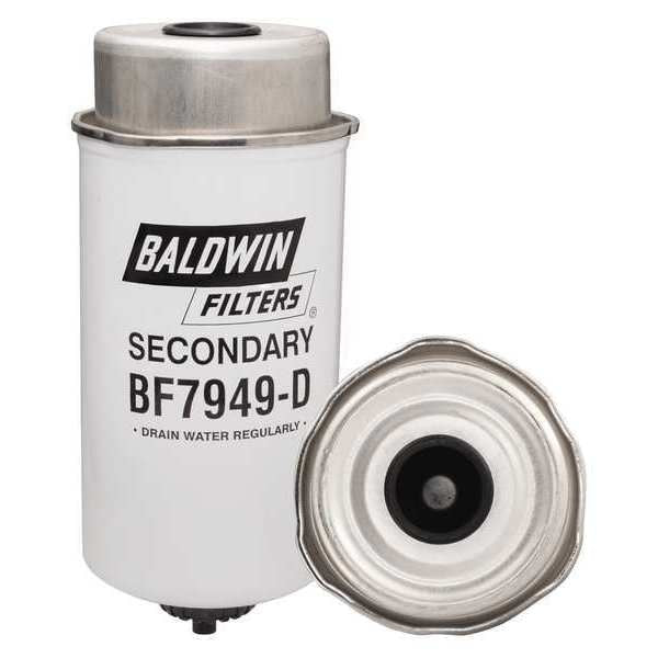Fuel Filter, 7 21/32 in Length, 3 1/2 in Outside Dia