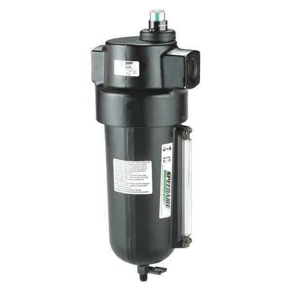 Pneumatic Oil Filter, 1 In. NPT, 125 cfm