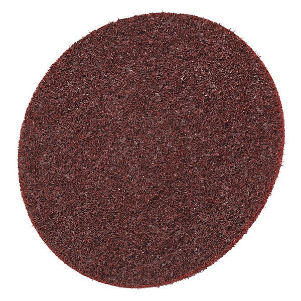 Hook/Loop Disc, No Hole, 8 in., Med, AlO