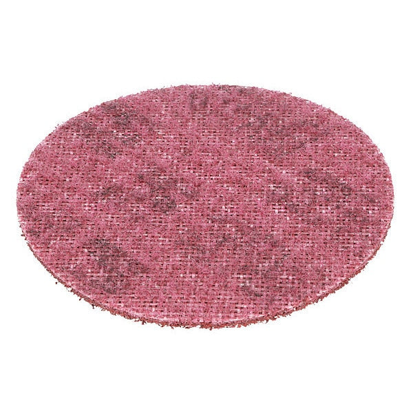 Hook/Loop Disc, No Hole, 5 in., Med, AlO