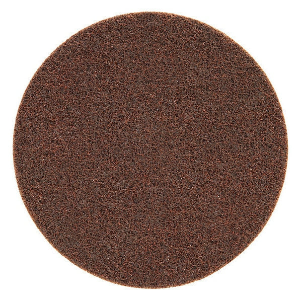 Hook/Loop Disc, No Hole, 7 in., Crs, AlO