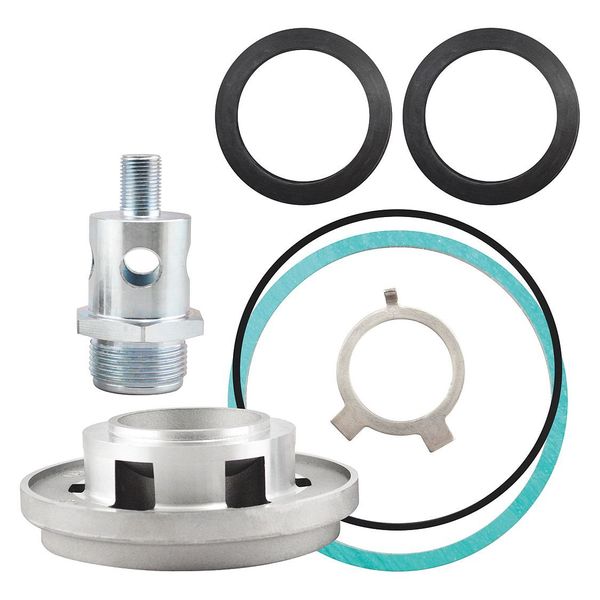 Full-Flow Oil Filter Base, 5-1/32x3-1/2In