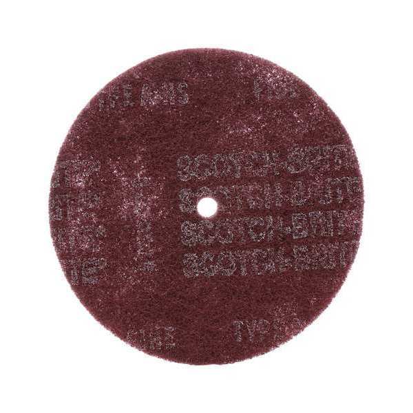 Fiber Disc, 8x1/2in, Med, AlO