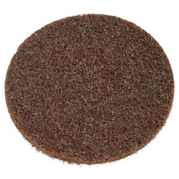 Hook/Loop Disc, No Hole, 6 in., Crs, AlO