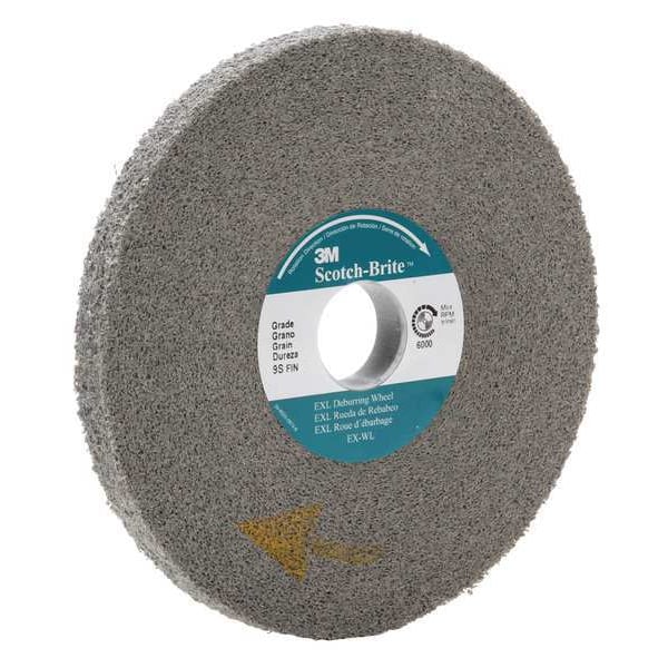 Convolute Wheel, Deburring, 6x1/2x1, FN