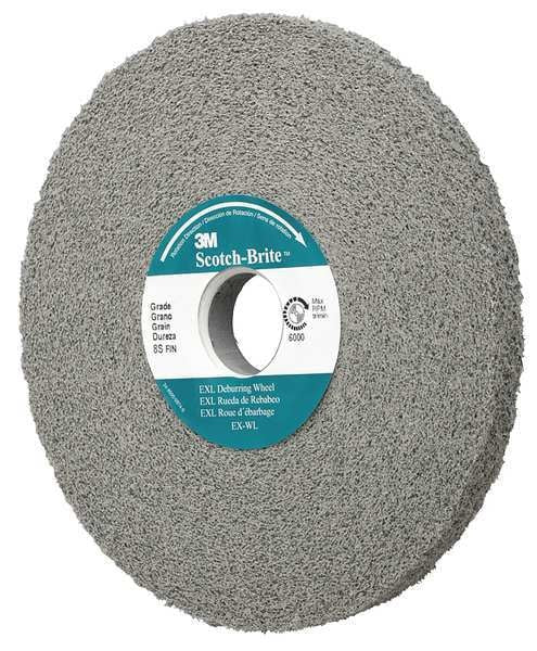 Convolute Wheel, Deburring, 6x1/2x1, FN