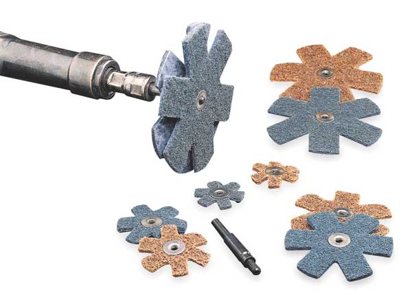 Abrasive Star, Al-Ox, 2in, Coarse