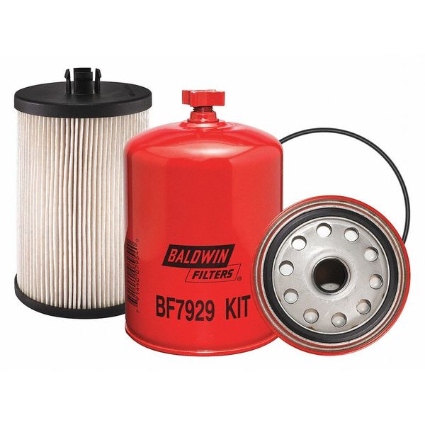 Fuel Filter, 6 25/32 in Length, 4 5/16 in Outside Dia