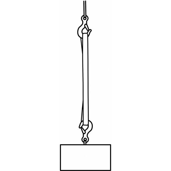 Sling, Wire Rope, 2 ft.