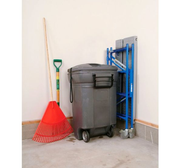 Portable Scaffold, Aluminum, 3 ft 8 in Platform Height
