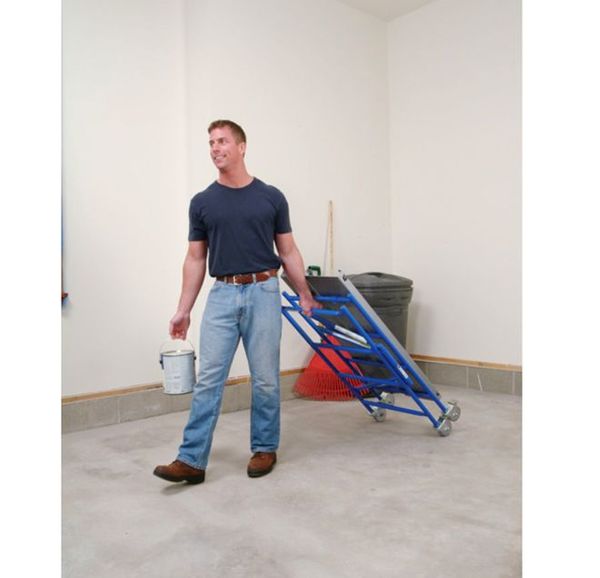 Portable Scaffold, Aluminum, 3 ft 8 in Platform Height