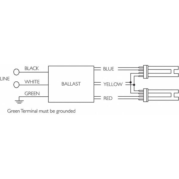 CFL Ballast, Electronic, 29W, 120/277V