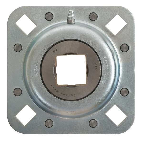Disc Bearing, Flanged, 1.25 In. Sq. Bore