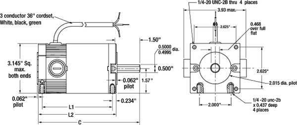 DC Motor, PM, TENV, 1/8 HP, 1800 rpm, 90VDC