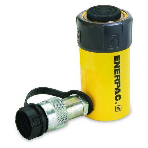 Hydraulic Ram, Single Acting, 10 ton Nominal Capacity, 2 in Nominal Stroke Length, Steel, RC