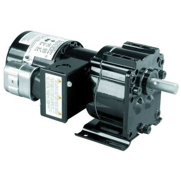 AC Gearmotor, 15 rpm, TEFC, 115/230V