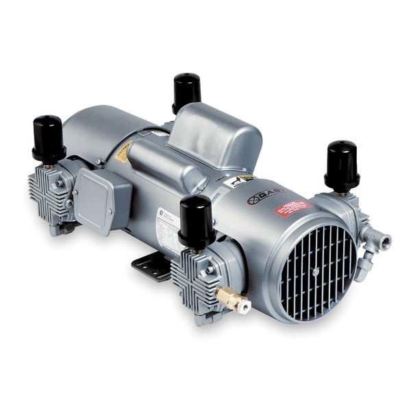 Piston Air Compressor, 2HP, 115/230V, 1Ph