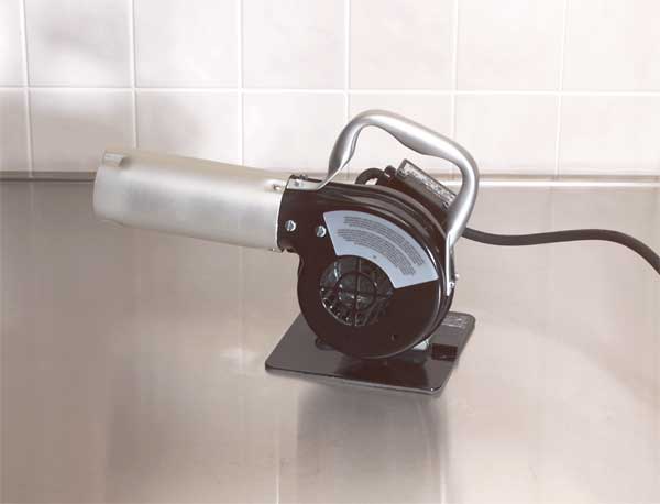 Heat Blower, Electric Powered, 120V AC, Fixed Temp. Setting, 1,680 W Watt, Loop Handle