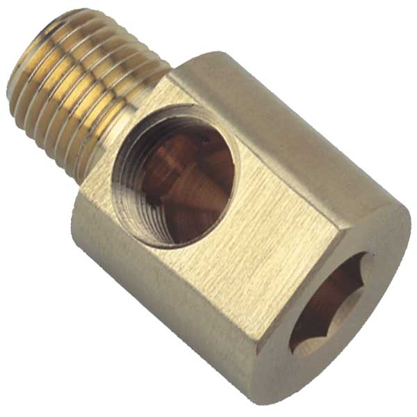 Brass Street Elbow, FNPT x MNPT, 3/8