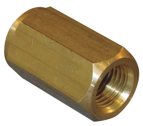 Chrome Plated Brass Conversion Adapter, FBSP x FNPT, 1/4
