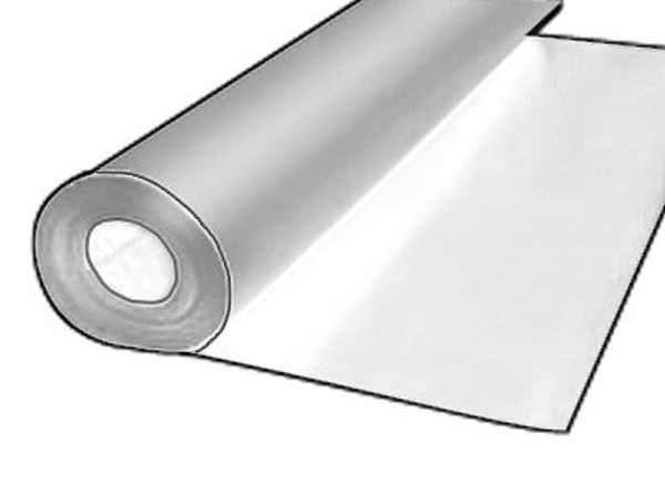 White UHMW Roll Stock 50 ft L x 6