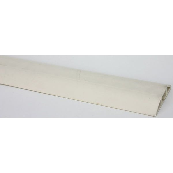 Cable Protector, 1 Channel, Beige, 25 ft.L