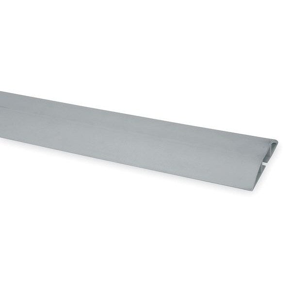 Cable Protector, 1 Channel, Gray, 10 ft. L
