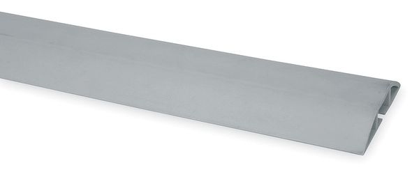 Cable Protector, 1 Channel, Gray, 5 ft. L
