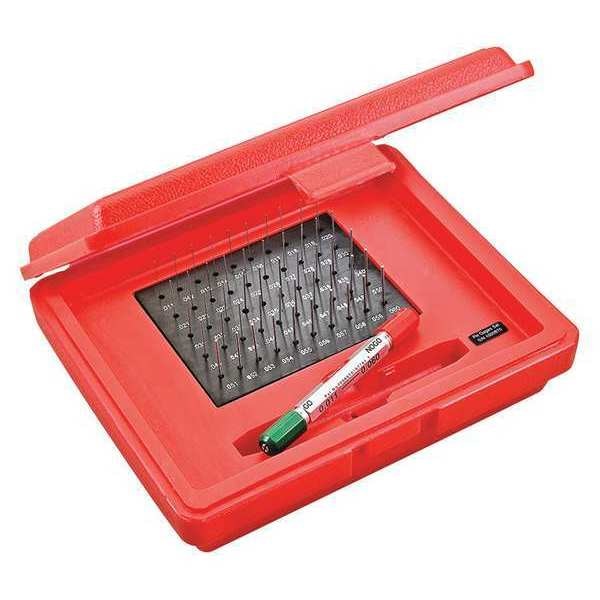 Pin Gage Set, Plus, 0.011-0.060 In