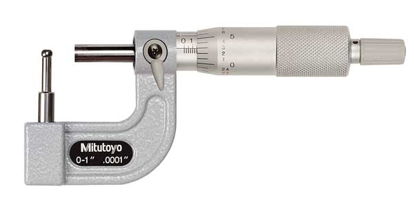Tube Micrometer, 0 to 1